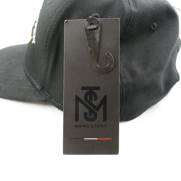 Black and Gold Men's Hat - Picture 9 of 13